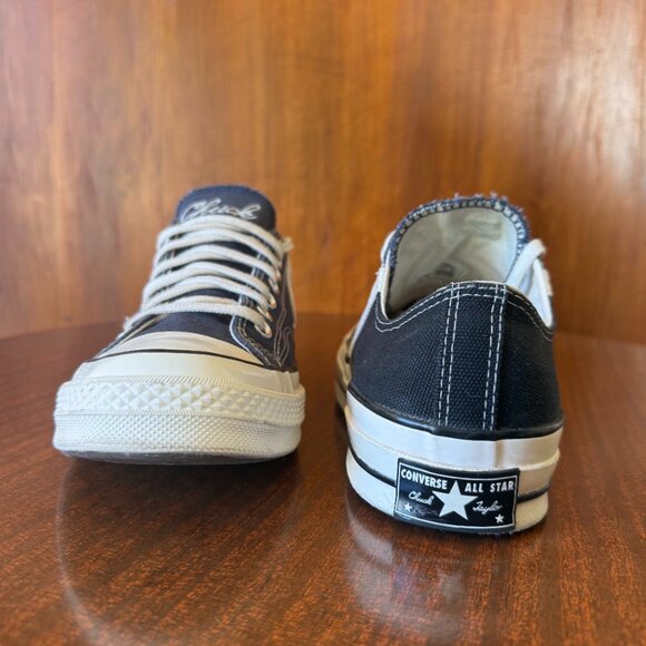 Converse Chuck 70 Low Archival Stripes - Navy - A07443C - Mens 9.5 - Womens 11.5 - Picture 5 of 10